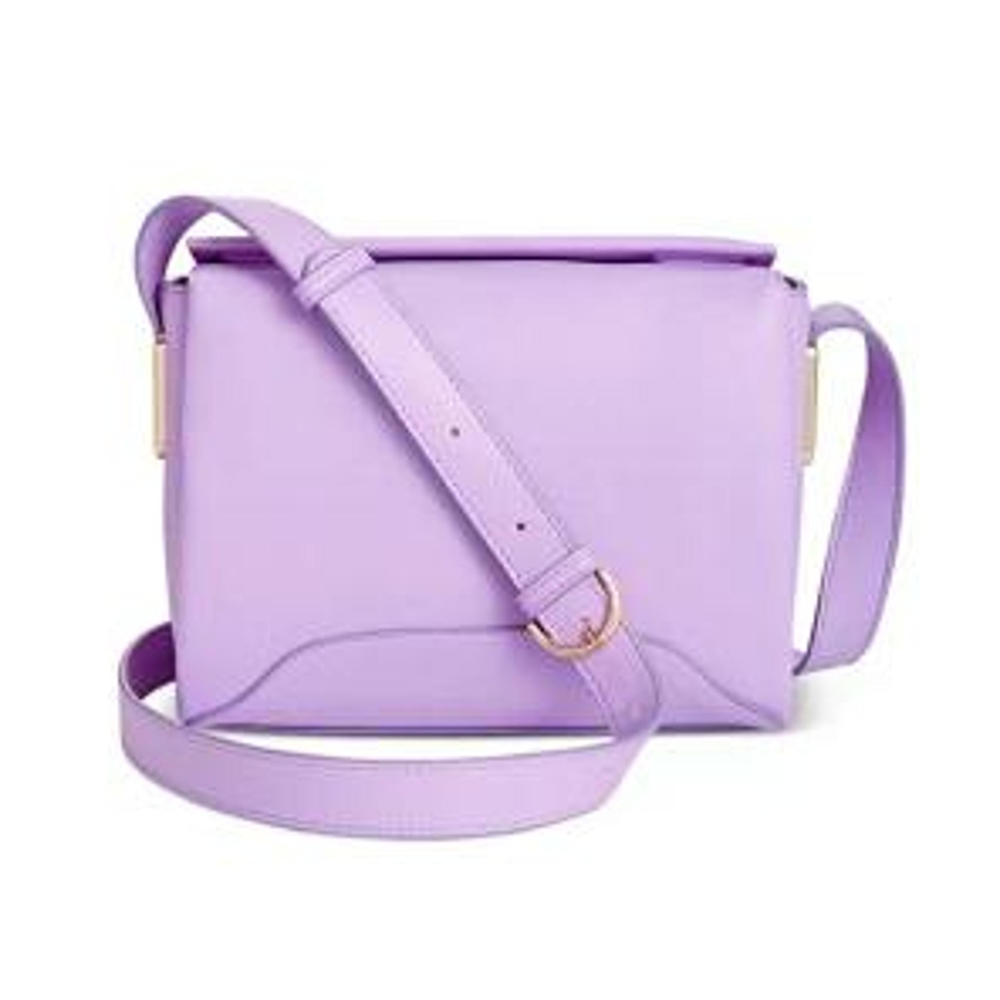 Leslii Small Crossbody, Created For Macy's In Calla Lilac